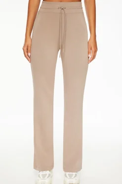 Dynamite Anywear Scuba Flared Jogger Pants Grey Outlet