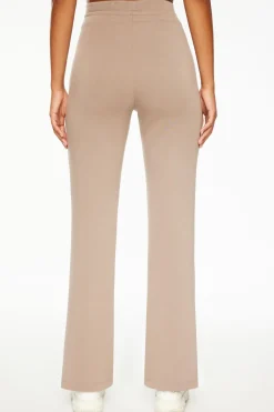 Dynamite Anywear Scuba Flared Jogger Pants Grey Outlet