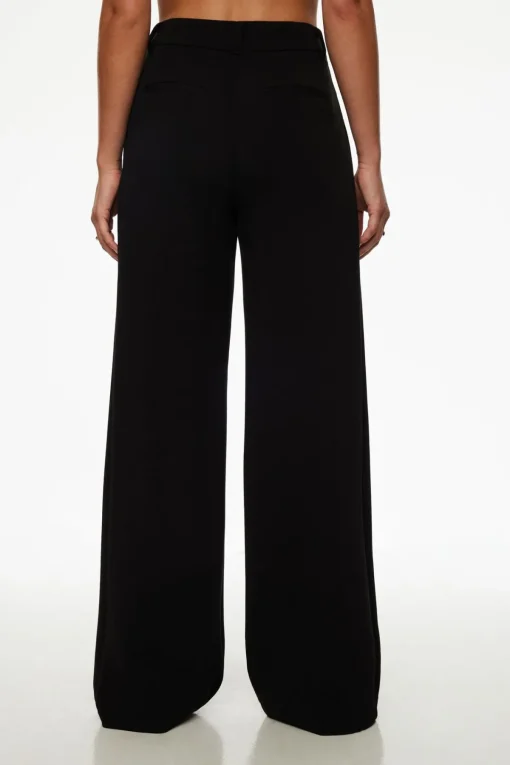 Dynamite Anywear Scuba Trouser Pants Black Flash Sale