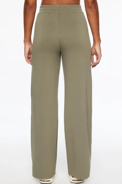 Dynamite Anywear Scuba Wide Leg Pants Gray Best