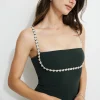Dynamite Aurora Embellished Tank Top Green Outlet