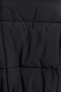Dynamite Belted Maxi Puffer Coat Black Sale