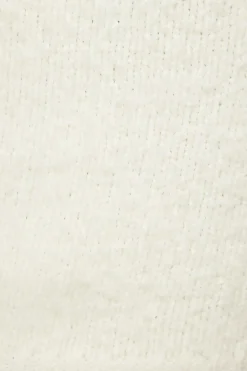 Dynamite Bouclé Tube Top White Outlet
