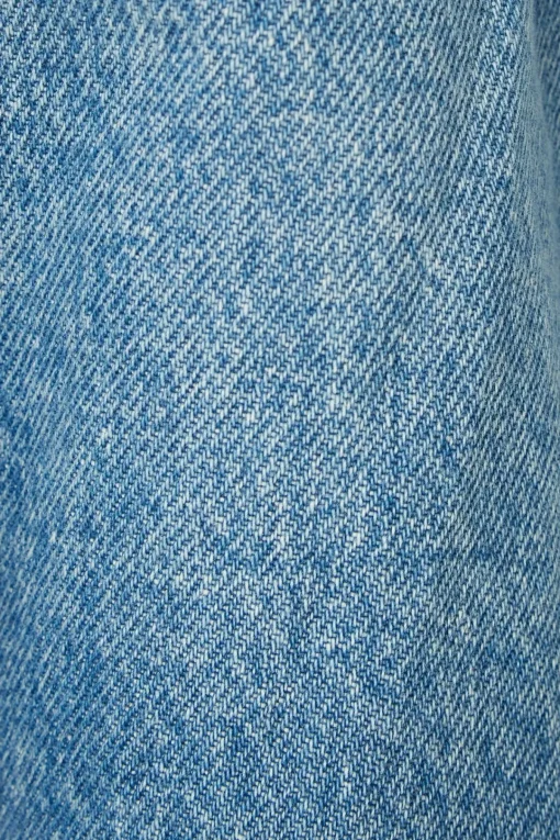 Dynamite Buttoned Denim Jacket Blue Outlet