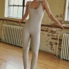 Dynamite Cami Active Jumpsuit Grey Discount