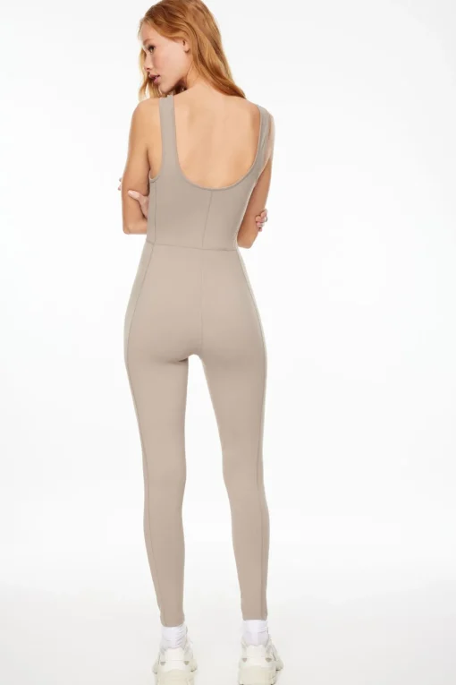 Dynamite Cami Active Jumpsuit Grey Discount