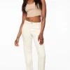 Dynamite Chiara Slim Straight Jeans White Cheap