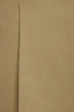 Dynamite Clara Pleated Mini Skort Brown Cheap