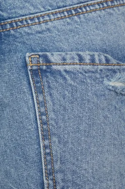 Dynamite Claudia Mom Denim Shorts Blue Outlet