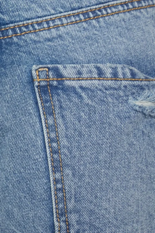 Dynamite Claudia Mom Denim Shorts Blue Outlet