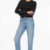 Dynamite Claudia Mom Jeans Blue Best