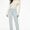 Dynamite Claudia Mom Jeans Blue Store
