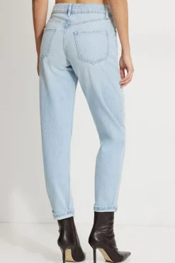 Dynamite Claudia Mom Jeans Blue Sale