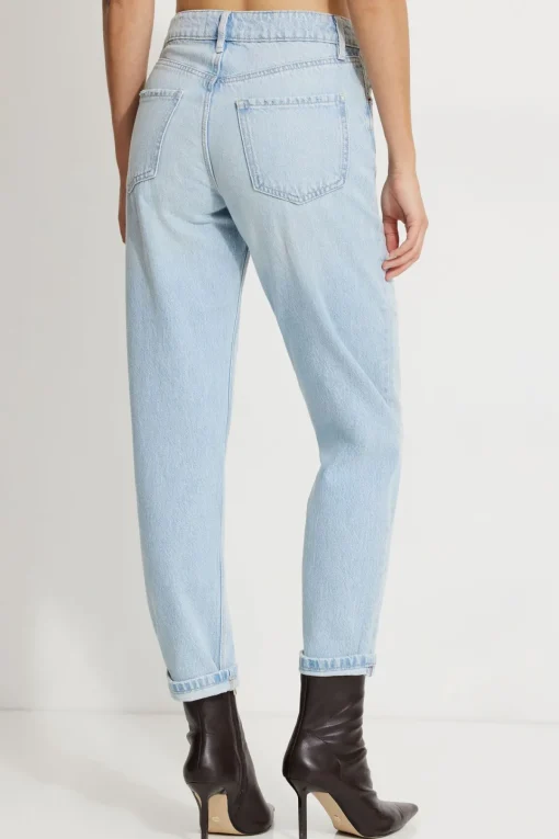 Dynamite Claudia Mom Jeans Blue Sale