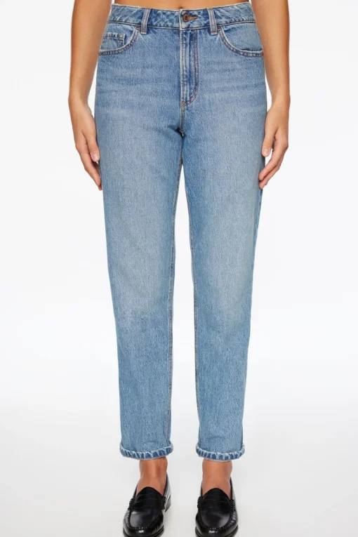 Dynamite Claudia Mom Jeans Blue Best