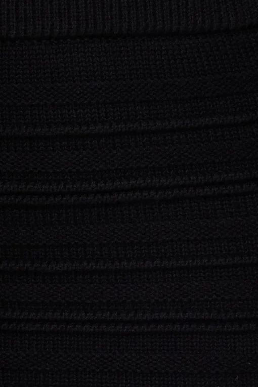 Dynamite Crocheted Open Stitch Midi Skirt Black Outlet