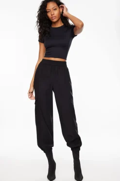 Dynamite Daria Utility Jogger Pants Black Store