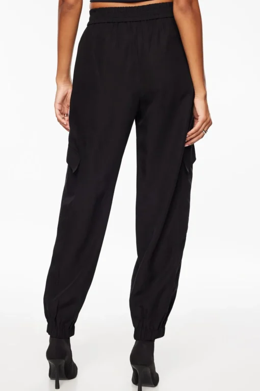 Dynamite Daria Utility Jogger Pants Black Store