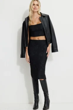 Dynamite Embroidered Tank Top Black Cheap