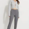 Dynamite Emily Tailored Slim Ankle Pants Gray Cheap