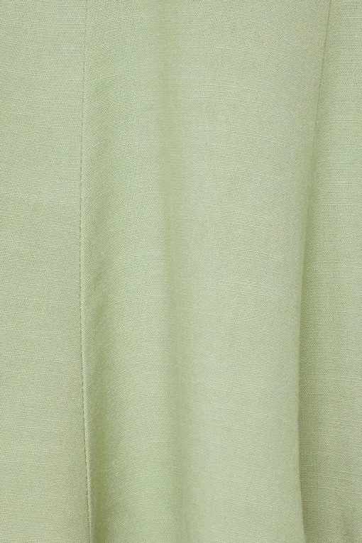 Dynamite Flare Halter Mini Dress Green Fashion