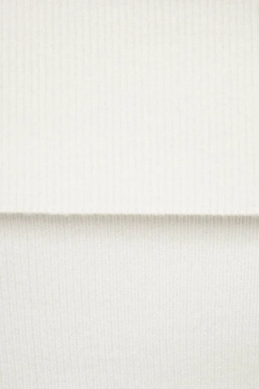 Dynamite Fold Over Off Shoulder Top White Outlet
