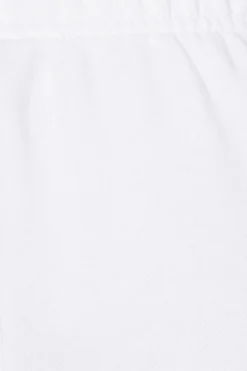 Dynamite French Terry Fleece Jogger Pants White Best