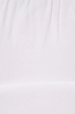 Dynamite Gathered Cap Sleeve Blouse White Online