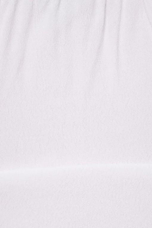 Dynamite Gathered Cap Sleeve Blouse White Online