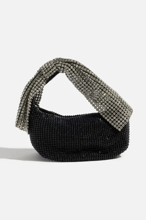 Dynamite Gem Bow Handle Bag Black Outlet