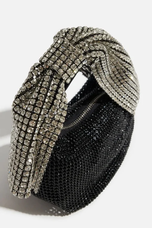 Dynamite Gem Bow Handle Bag Black Outlet