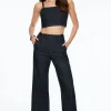 Dynamite Heidi Wide Leg Cropped Jeans Blue Store