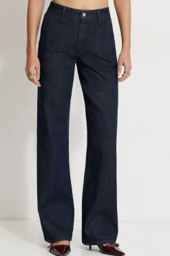 Dynamite Heidi Wide Leg Jeans Blue Best Sale