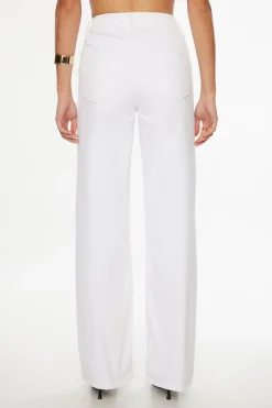 Dynamite Heidi Wide Leg Jeans White Hot