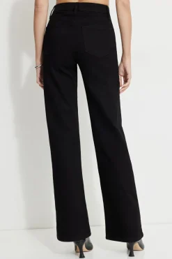 Dynamite Heidi Wide Leg Jeans Black Hot