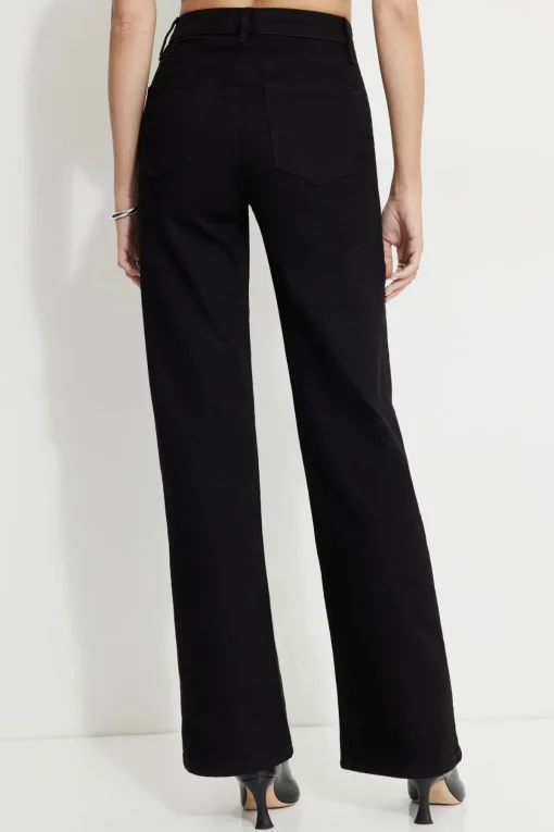 Dynamite Heidi Wide Leg Jeans Black Hot