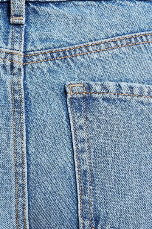 Dynamite Heidi Wide Leg Jeans Blue Hot