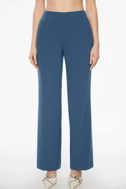 Dynamite High Waisted Wide Leg Pants Blue Fashion