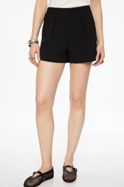 Dynamite Ilana Pleated Shorts Black Online