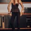 Dynamite Inez Slim Jeans Black Fashion