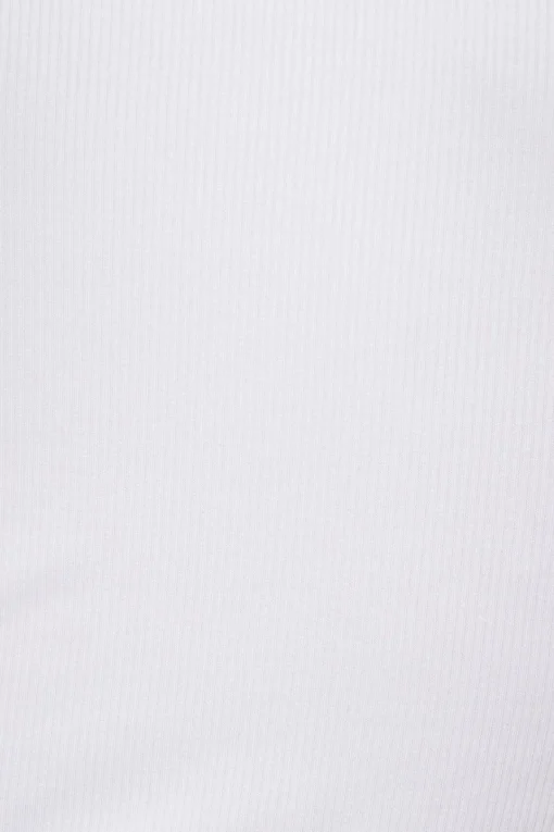 Dynamite Jacquie Ribbed Button Up Top White Best Sale