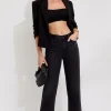 Dynamite Justina Straight Leg Jeans Blue Store