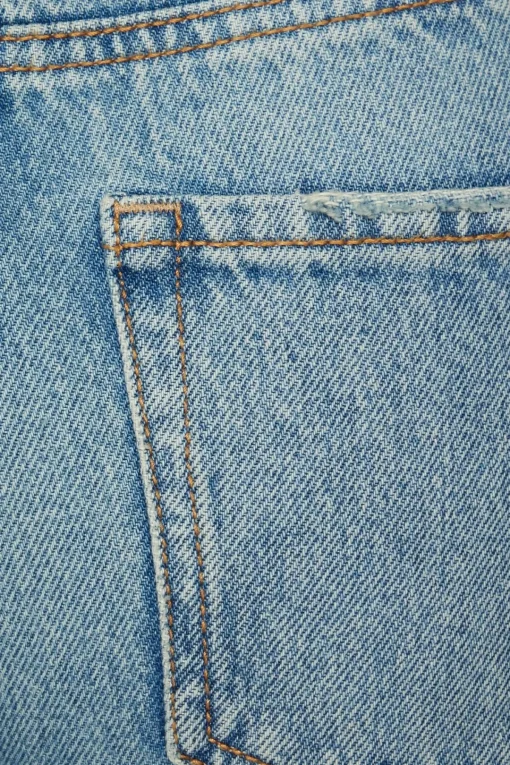 Dynamite Justina Straight Leg Jeans Blue Hot