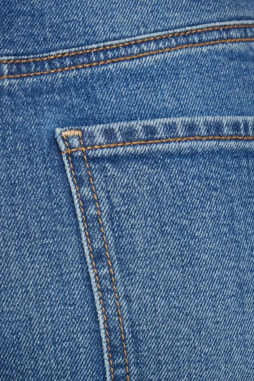 Dynamite Justina Straight Leg Jeans Blue Clearance