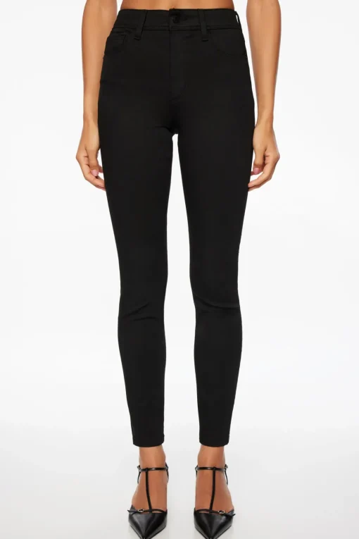 Dynamite Kate High Waisted Skinny Jeans Black Cheap