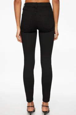 Dynamite Kate High Waisted Skinny Jeans Black Cheap