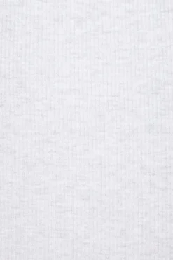 Dynamite Keri Ribbed Baby T Shirt Gray Sale