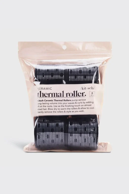 Dynamite KITSCH | Ceramic Hair Roller 8pc Variety Pack Black Flash Sale