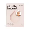 Dynamite KITSCH | Satin Wrapped Hair Towel Pink Clearance