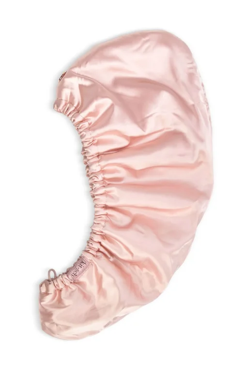Dynamite KITSCH | Satin Wrapped Hair Towel Pink Clearance